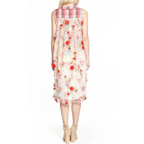 Aratta I Can't Resist Tunic Dress • Small • Reg $202 • Embroidered • Split Sides - Picture 4 of 9